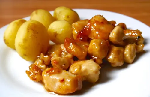 orange chicken