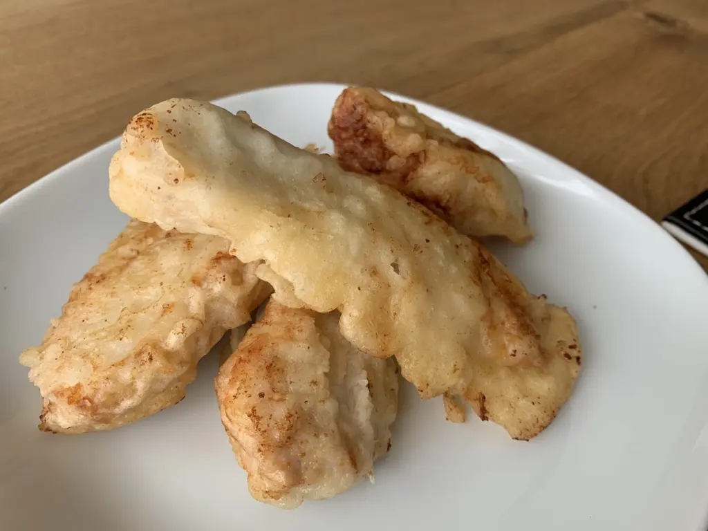 kousky masa v tempure