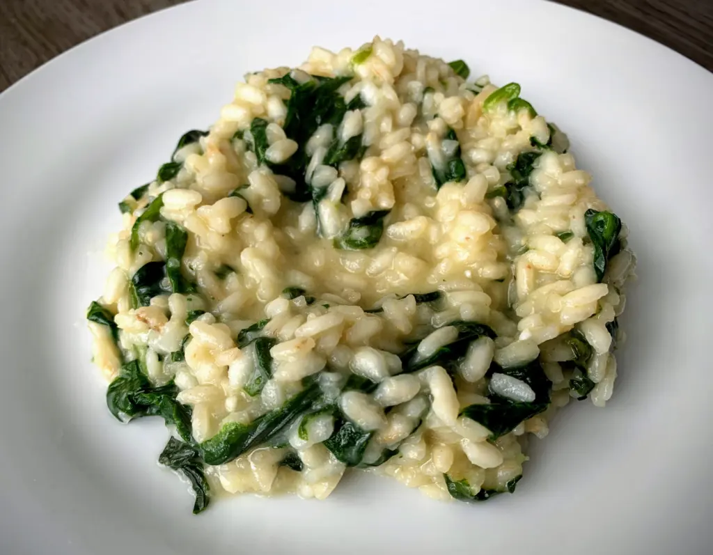 Recept: špenátové krémové rizoto
